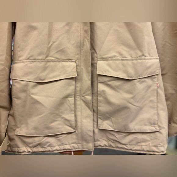Columbia Ladies Xl Tan & Pink Wind Jacket - Picture 7 of 8